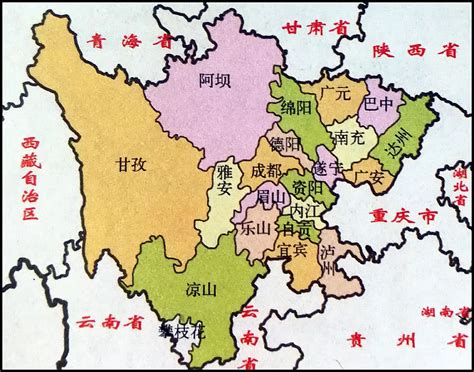 四川 位置|四川省地图